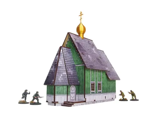 [MAS H00238] Micro Art Studio : Tserkov - WW2 Ostfront Village │ PréPeint