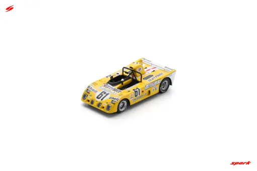 [SPK S9436] Spark : Lola T280 No.61 Le Mans 24H 1973 D. Rouveyran - C. Mons