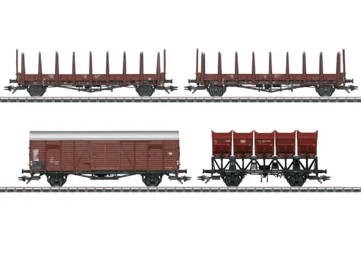 [MKN 46664] Marklin : Wagons KLMS440 -Hbck 291-Rmrs 31