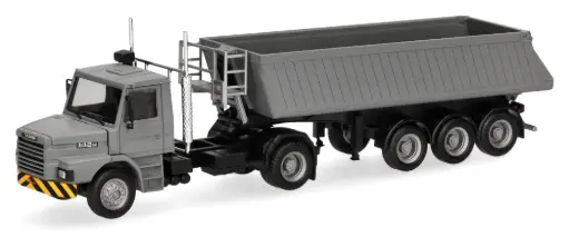 [HER 319713] Herpa : Semi-remorque benne Scania Hauber