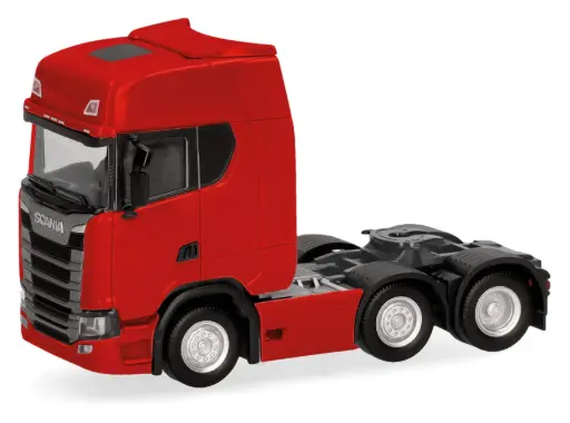 [HER 307543-005] Herpa : Scania CS 20 HD 3 essieux 6x2 │ rouge