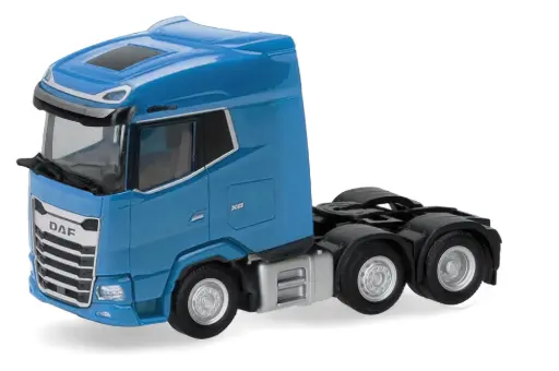 [HER 318983-002] Herpa : DAF XG 3 essieux 6x2 │ Bleu clair