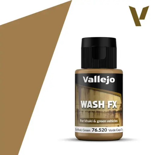 [VAL 76.520] Vallejo : Dk. Khaki Green - 35ml │ Wash FX
