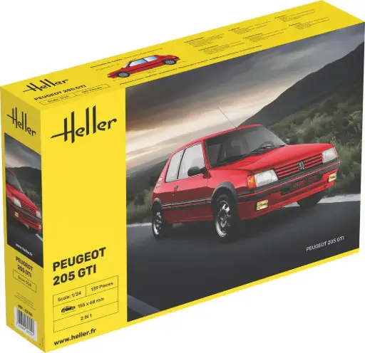 [HEL 82705] Heller : Peugeot 205 GTI 