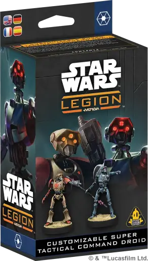 [AMG SWQ29ML] Alliance Séparatiste : Customizable Super Tactical Command Droid [Multi-Langue] │ Star Wars LEGION 