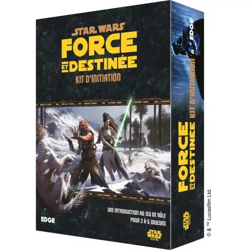 [EDG ESSWF01FR] Star Wars Le Jeu de rôle : Kit d'initiation "Force et Destinée"