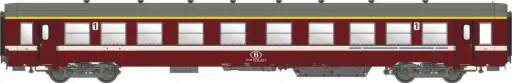 [MDW MW40039] Models World : Voiture K4 1° Classe Bogies Y24 SNCB-NMBS