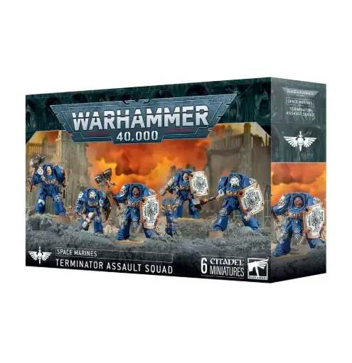 [GAW 48-34] Space Marines : Terminator Assault Squad │ Warhammer 40.000