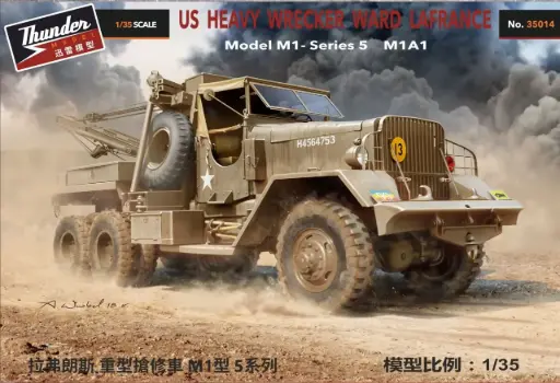 [THU 35014] Thunder Models : US Heavy Wrecker Ward La France Model M1 │ Series 5 M1A1 