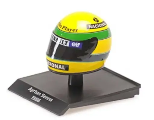 [MNC 540388612] Minichmps : Casque Aurton Senna 1986