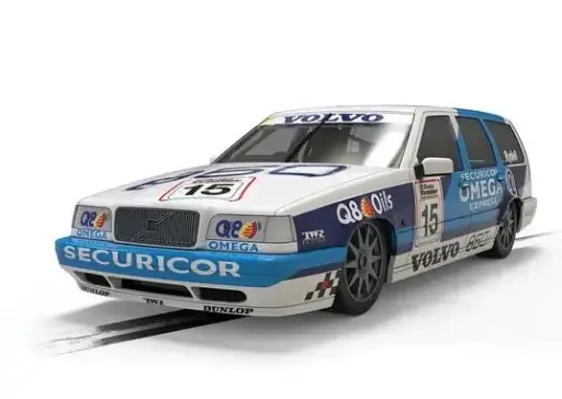 [SCA C4597] Scalextric : Volvo 850 Estate - BTCC 1994 - Rickard Rydell, DPR  w/Lightsolvo 850 
