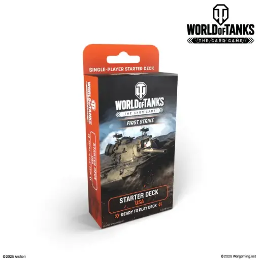 [ARS WOT0001] World of Tanks : Starter Deck "USA - First Strike" [ENG]