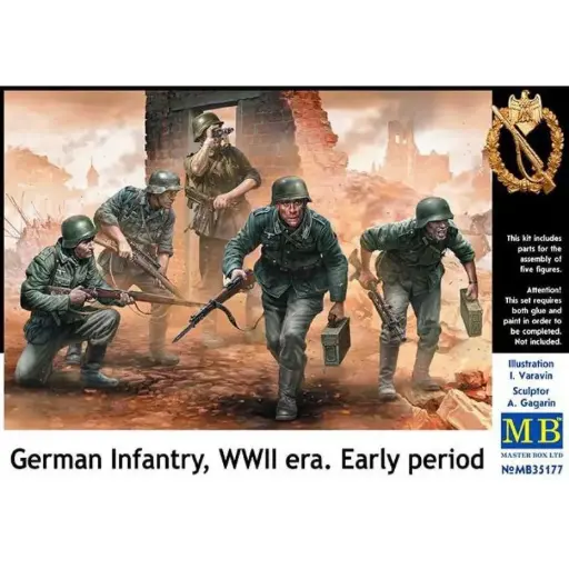 [MAR MB35177] Master Box : WWII German Infantry, Early War