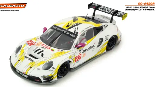 [SCT SC-6420R] Scaleauto : Porsche 992 GT3 n°92 Le Mans "R Chassis"