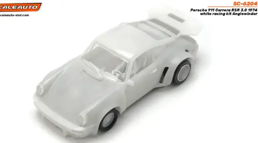 [SCT SC-6204] Scaleauto : Porsche 911 Carrera RSR 3.0 1974 white racing kit Anglewinder