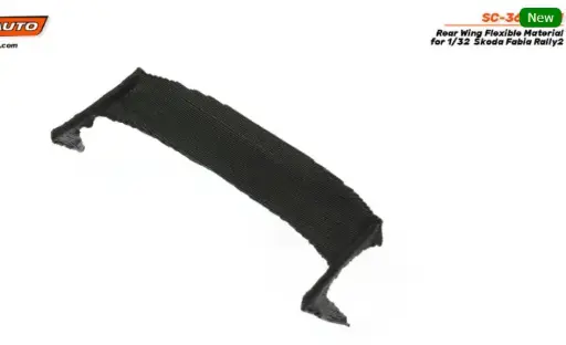 [SCT SC-3630A21] Scaleauto : Rear Wing Flexible Material for 1/32 Skoda Fabia Rally2