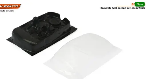 [SCT SC-6696] Scaleauto : Intérieur Lexan Skoda Fabia 