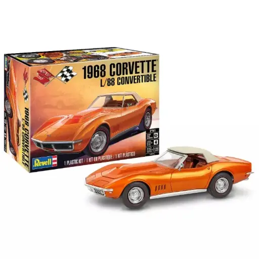 [REV 14572] Revell : Corvette 1968 L/88 Convertible 