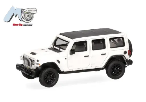 [MTY 87MC000012] MicroCity : Jeep Wrangler │ White (2017) 