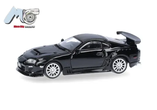 [MTY 87MC000030] MicroCity : Toyota Supra │ Black (1993-2002) 