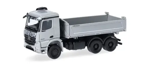 [HER 958905] Herpa : Mercedes Benz Arocs M Dreiseiten-Kipper "Mercedes-Benz Trucks/Arocs Extent"
